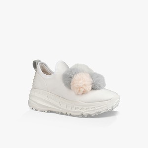 Ugg Dots Runner Gymnastikskor Dam Vita (876091DKW)